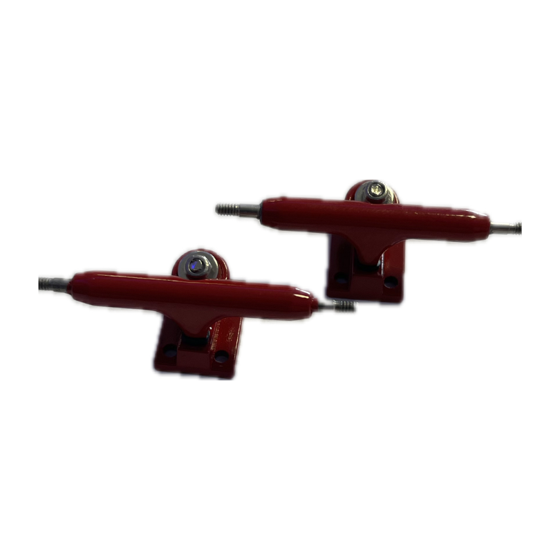 Fingerboard metal trucks (rød)