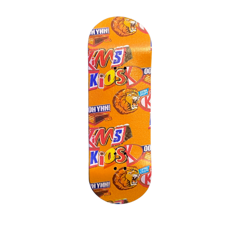 Fingerboard - Kims Kiosk Snack Deck Ltd. Edition - Orange