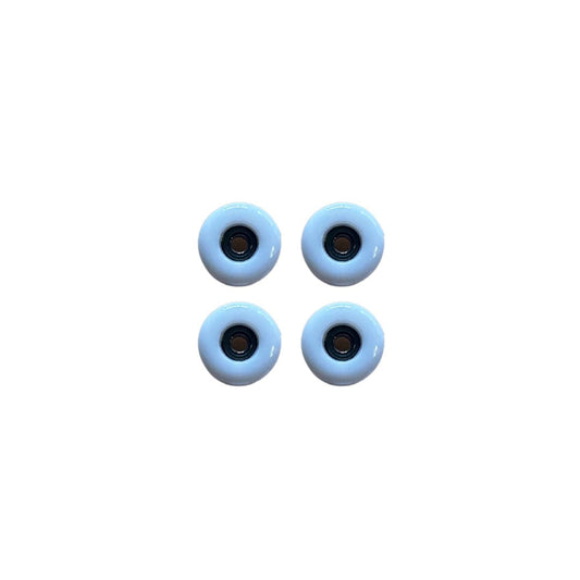 Fingerboard hjul med Fast Speed kuglelejer (hvid)